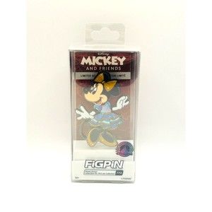 FiGPiN Disney Parks Exclusive 2022 Disney World 50th Minnie Mouse LR Pin #772